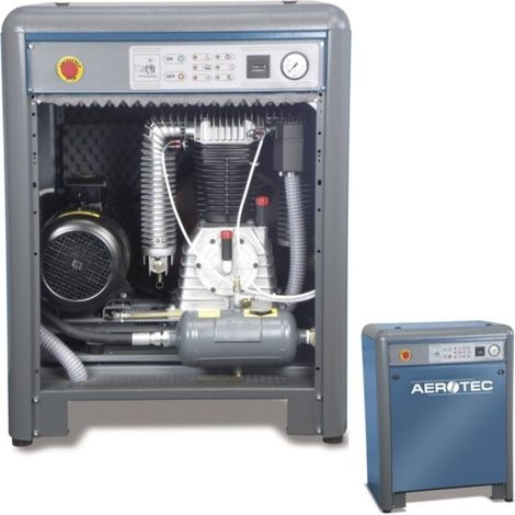 Aerotec Silent Basis PRO B-AK30-15 Compresseur à courroies trapézoïdales - 5,5 KW- avec