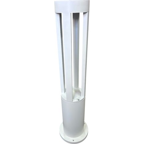 LAMPIONE PALO GIARDINO A LED ILLUMINAZIONE E DECORAZIONE VIALETTI PRATO ESTERNO 15W IP65 1600 LUMEN LUCE FREDDA 60CM (1/4)