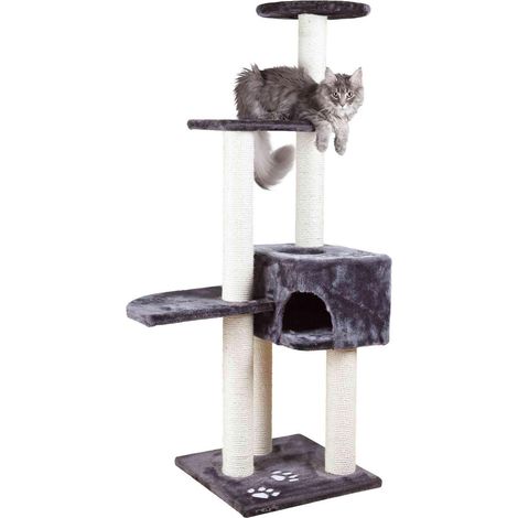 Trixie Alicante árbol para gatos gris antracita 142 cm (1/2)