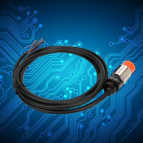 BERM Induktiver Näherungsschalter 8 mm Abstandssensor DC 10-30 V 3-Draht PNP NO (1/5)