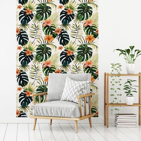 Sticker effet papier peint - LAS TERRENAS - 30x30cm (1/5)