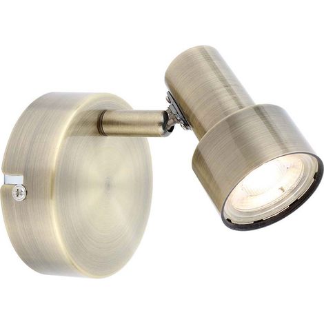 Wandleuchte Wandlampe LED Strahler Flurleuchte Schlafzimmerleuchte Bronzefarbe