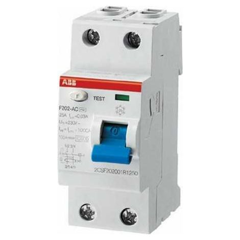 Abb Interruptor diferencial blanco 25 A 30 mA