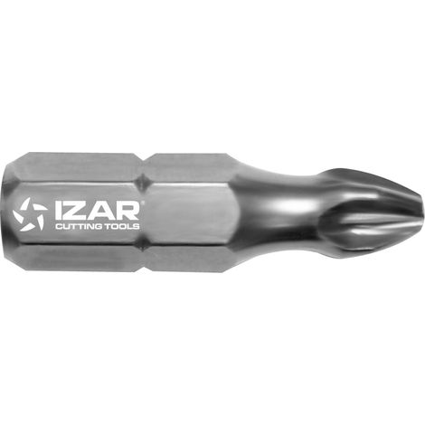 Punta Atornillar DIN3126 Torsion  - 1521 - Pz 2 - L25 - (Pack 5 Uds.  -  Eur/Pack) IZAR (1/4)