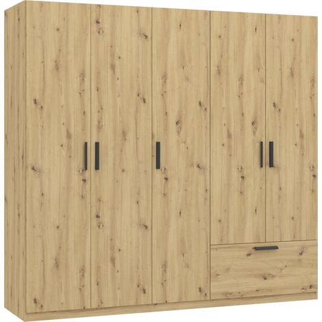 Mömax Drehtürenschrank Milos Eiche Artisan (1/5)