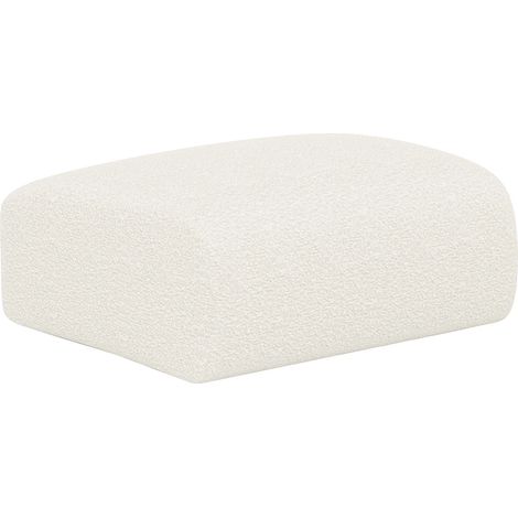 Pouf in Tessuto bouclette Bianco - POGNI della Maison Céphy (1/5)