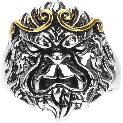 Men's Alloy Ring with Creative and Stylish Design, Original Ring for Festivals and Parties, Fashion Jewelry Rings for Modern Men (1/5)