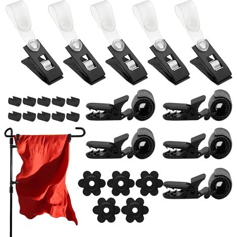 Clips Befestigung für Rasenbanner Fixierer für Außenbanner