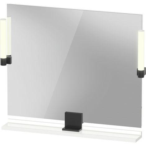 Duravit Sivida Spiegel, Diamantschwarz Matt, 850x36x650mm, (1/5)