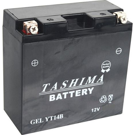Batteria YT14BBS + sinistra (livrée électrolyte)