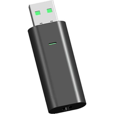 Émetteur-récepteur 2 en 1 compatible Bluetooth 5.0, adaptateur secteur USB télescopique pour audio