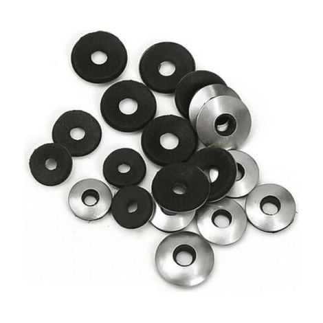 Rondelles d'étanchéité avec Joint Néoprène EPDM Pour Vis Auto-Perceuses (M5.5 16mm (50 pcs) (1/4)
