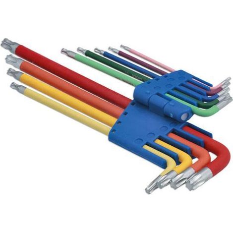 Puntas Torx esféricas Laser Tools 7873, tamaños T10 a T50 (1/3)