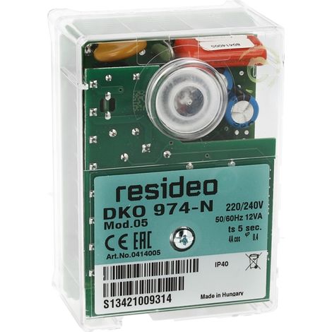 Satronic Honeywell Ölfeuerungsautomat DKO 974-N Mod. 05 Steuergerät für Ölbrenner (1/2)