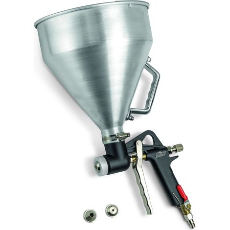 FIAC Pistola a Spruzzo per Intonaco 1404 con Imbuto per intonaco da 4500ml, Ugelli da 4, 6 e 8 mm, Pressione Max 8 Bar