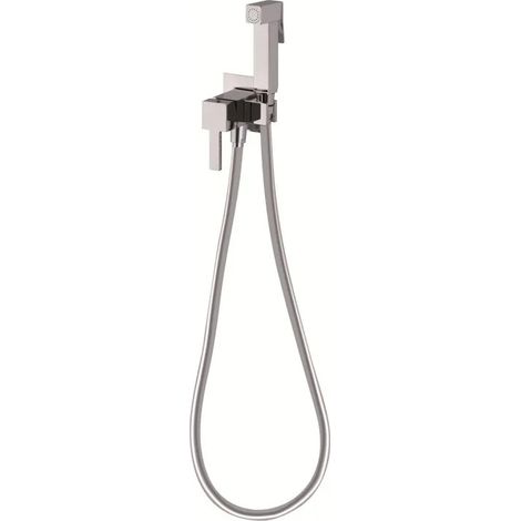 Pack douchette WC hygiénique encastré avec mitigeur NEW DAY, chromé