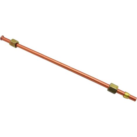 Tube d'échappement pour compresseur d'air, filetage de 6 mm de diamètre x 80 cm, tubes de rechange en aluminium, accessoires de compresseur (1/5)