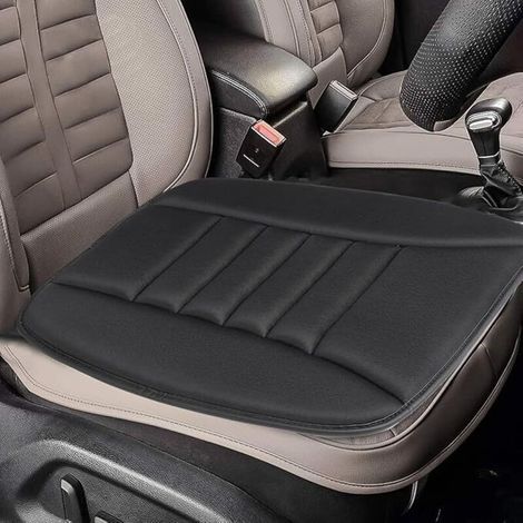 Couvre-siège voiture en mousse à mémoire de forme – Tissus respirants – Antidérapant et étanche – Confort optimal pour voiture et bureau (1/5)