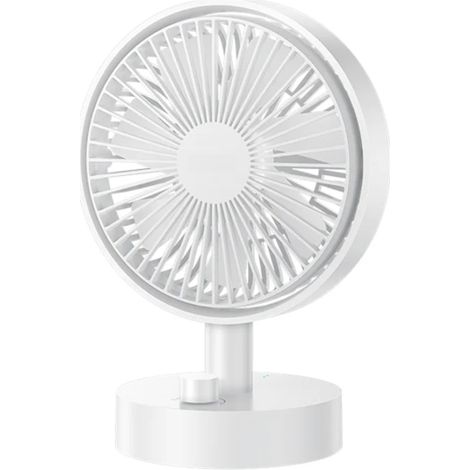 Ventilateur Bureau Yesido YF12 – Type-C – 7 Pales – 10 Vitesses – Réglage Continu – Compact – Rapide (1/5)