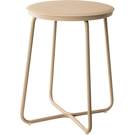 COSMIC Multi Functional Stool, , Small Side Table, Beige, Geyser Collection (1/5)
