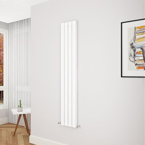 Biubiubath Flat Panel Radiator 1600x272mm Double White (1/5)