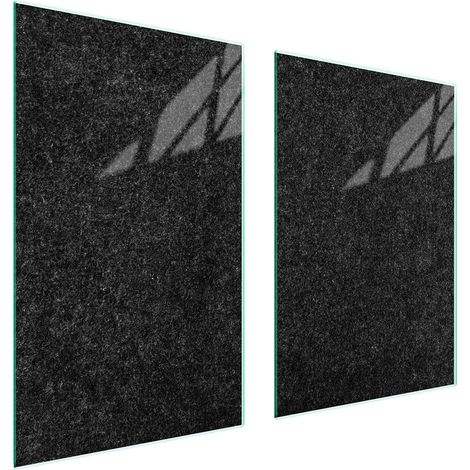 PANNELLO PROTETTIVO IN VETRO PER CUCINA 65x52 ARDESIA (1/5)