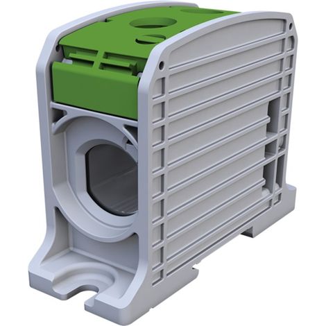 Conector de carril roscado SIMBLOCK STB 185 - Al/Cu, 87810, verde (1/4)