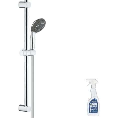 GROHE Quickfix Vitalio Start 110 Rociador de ducha de 2 chorros con barra + limpiador GrohClean (1/5)