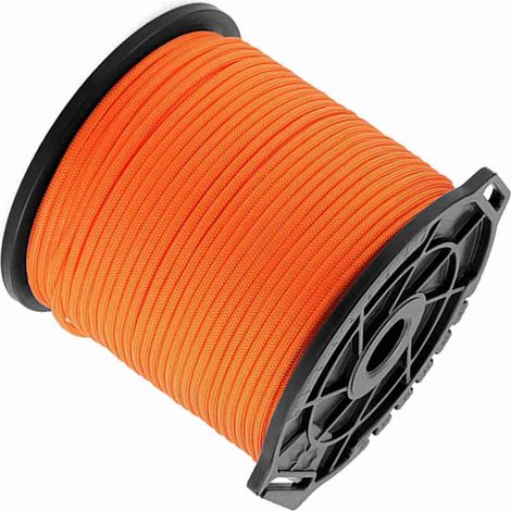 Bobine multifonctionnelle d'extérieur, corde en paracorde 9 brins, épaisseur 4 mm, corde à linge, corde à vent pour tente, corde d'escalade (1/2)