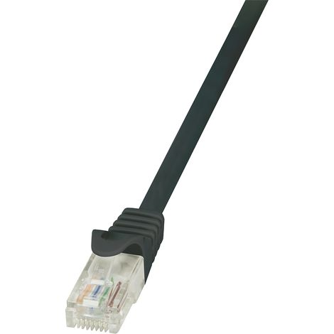 LogiLink CP1043U cable de red Negro 1,5 m Cat5e U/UTP (UTP)