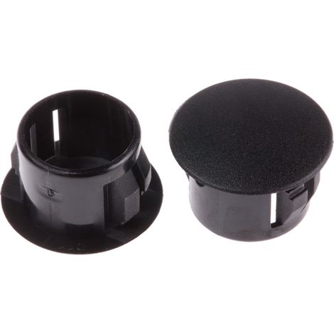 Bouchon obturateur RS PRO non fileté, Ø 12.7mm - 16.5mm en Nylon 66 ( Prix pour Paquet de 100 )