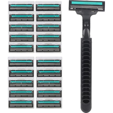 Rasoir à barbe manuel pour hommes - Outil de rasage traditionnel et sécurisé (1/5)