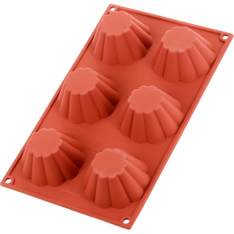 Moule en silicone 6 brioches - Alice Délice