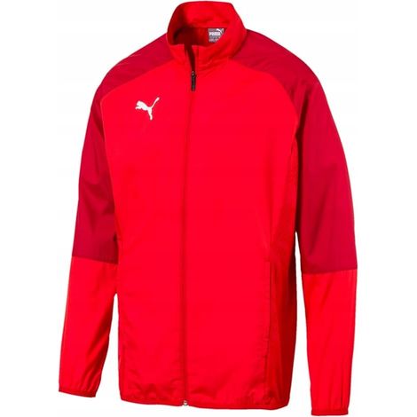 Chaqueta cortavientos tejida Y5717 PUMA Cup Sideline para hombre, talla 656045