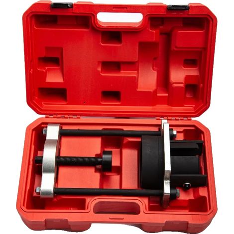 Herramienta para desmontar brazos de suspensión, de acero, 10,00 kg, compatible con Ford y Volvo, maletín de almacenamiento compacto, para uso en obra. (1/4)