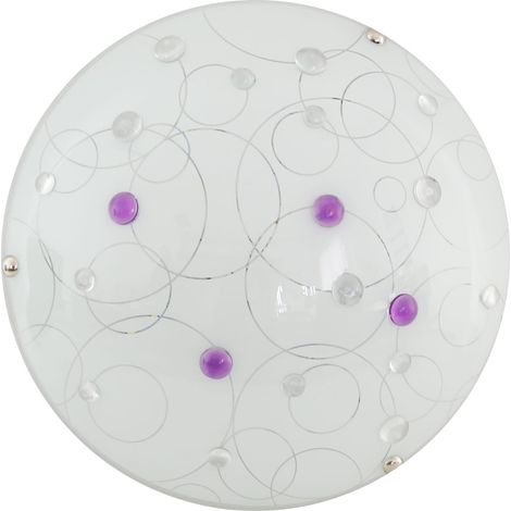 Plafoniera LED Candellux Astro 30cm 10W 6500K bianca (1/2)
