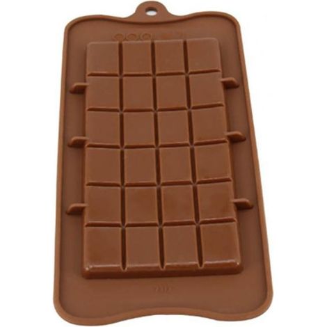Moule en Silicone pour Chocolat Carré - Moule à Gâteau DIY pour Pâtisserie (1/4)