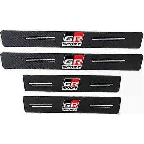 Schutzleiste, kompatibel mit der Heckklappenstoßstange der Toyota Modelle GR Sport, Gazoo Racing, Corolla, Camry, RAV4, Aqua, Yaris und CHR, Schwellerschutz (1/4)