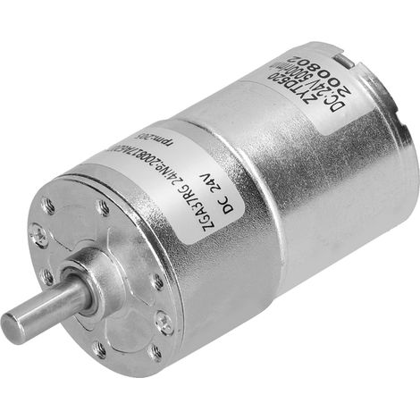 Exzentrischer Getriebemotor mit Untersetzungsgetriebe, elektrischer Mikro-Drehzahlmotor, Hochdrehmoment-Getriebe, 24 V Gleichstrom (1/5)
