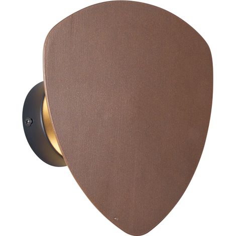 QAZQA Appliques pulley organic - Design - Alluminio,Acciaio - Bronzo/Nero - Organico Max. 2 x Watt