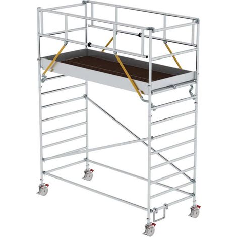 MUNK Rollgerüst SG mit Doppelplattform 1,35x3,00m Plattform 5,07m AH