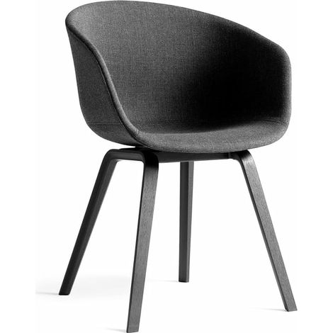 [NEUWERTIG] B-Ware Hay About A Chair Aac 23 Lehnstuhl Stuhl Designer Eiche Schwarz Dunkelgrau