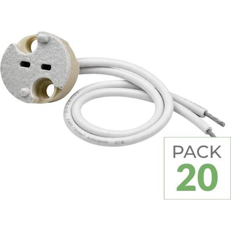 Pack de 20 - Douille GU5.3 MR16 - SILUMEN (1/4)