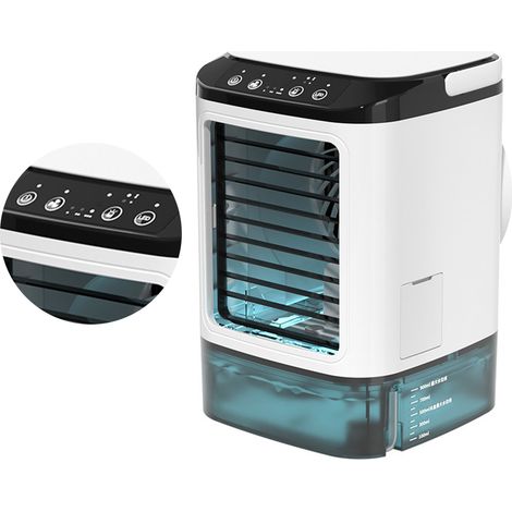 Refroidisseur d'eau, climatiseur portable avec ventilateur et 3 vitesses de ventilation pour usage domestique (1/5)