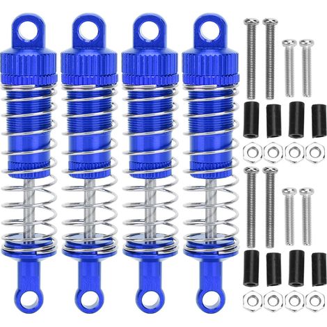 Stück Stoßdämpfer aus Aluminiumlegierung für 1/12 RC-Car MN D90 - Blau (1/5)