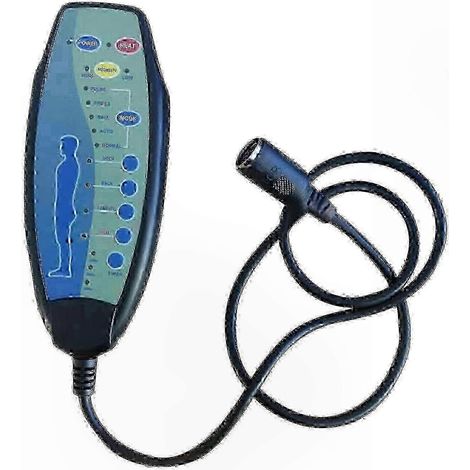 12-V-Hebehebel für Liegesessel, 8-polige weibliche Steuerung für Massage und motorisierte Fußstütze. (1/3)