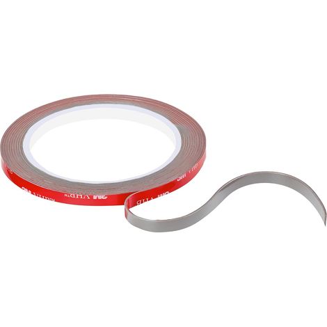 Ruban 3M VHB 5mmx3m, extra fort, résistant eau/chaleur, LED/voiture