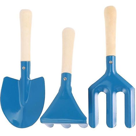 3-teiliges Gartenwerkzeug-Set für Kinder