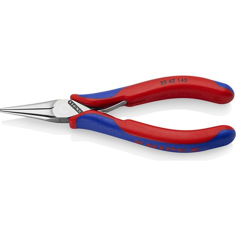 KNIPEX 35 62 145 SB Pince de préhension pour l'électronique avec poignées multimatières polie miroir 145 mm (1/2)