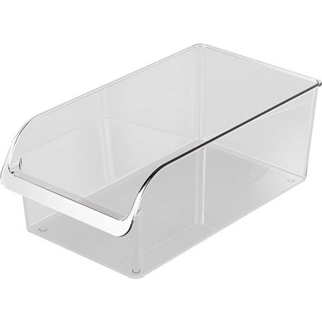 Boîte De Rangement Pour Réfrigérateur - Boîte De Conservation Alimentaire Rectangulaire En Plastique - Pour Œufs Et Produits Surgelés - 29,5 x 16,2 x 11 cm - 1 Pièce (1/5)